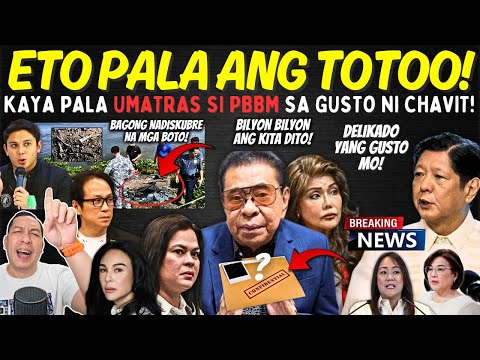BREAKING! MGA BAGONG BOTO NADISKUBRE MISSING SABONGERO? KAYA PALA UMATRAS SI PBBM SA GUSTO NI CHAVIT