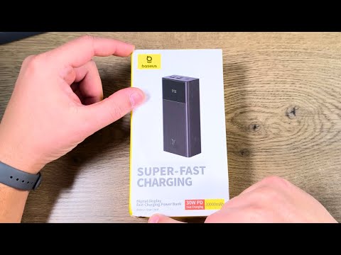 Обзор и тест Baseus 30000mah 30w PD QC - баланс цены и возможностей!