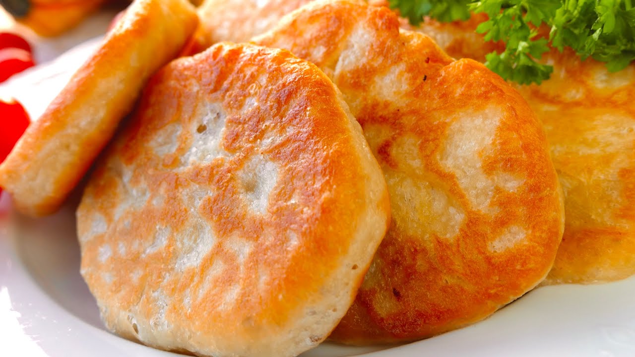 Пирожки с мясом жареные на сковороде
