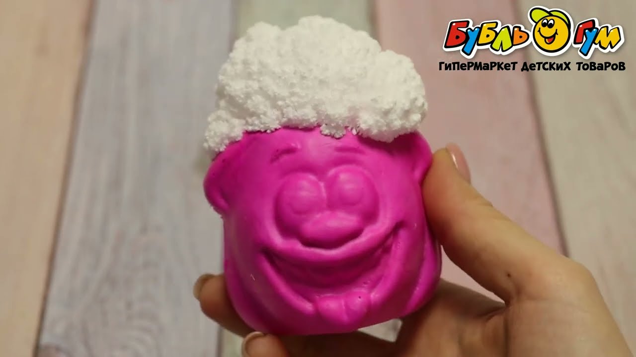 Набор для выращивания кристаллов Монстрики малиновый - видео