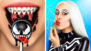 From Nerd To Beauty Venom Girl! How To Become Superhero?!