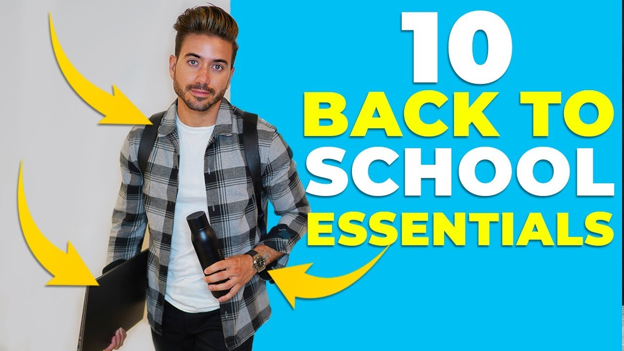 10 Back To School Essentials EVERY STUDENT NEEDS 2019 - Alex Costa