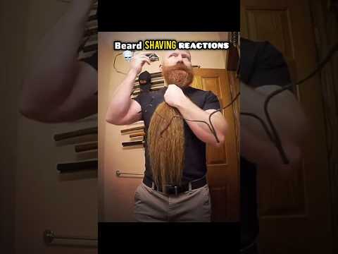 Best beard shaving reactions 👍🏼