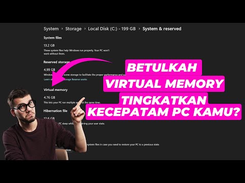 Betulkah Virtual Memory Tingkatkan Kecepatan Laptop dan PC Kamu?