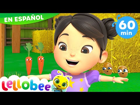 La canción de la ensalada 🥗 | Caricaturas - Canciones Infantiles 🎵 | Lellobee