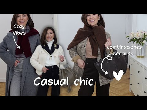 LOOKS CASUAL CHIC: Combinaciones sencillas para la semana