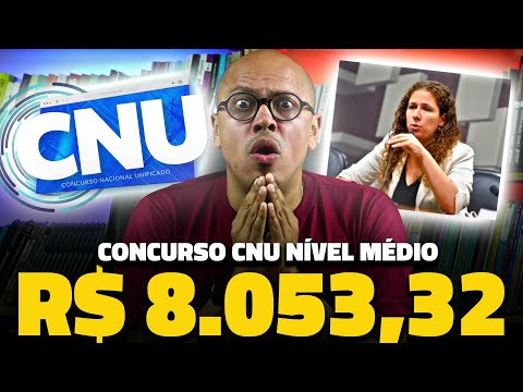 🔥URGENTE: NOVO CONCURSO CNU 2025 PUBLICADO [ NÍVEL MÉDIO ]