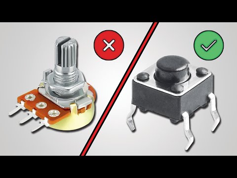 Great Ideas - Variable Resistor Or Push Switch ?