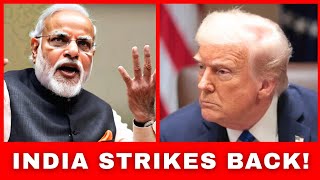 India Strikes Back HARD at Trump – Washington in Shock!