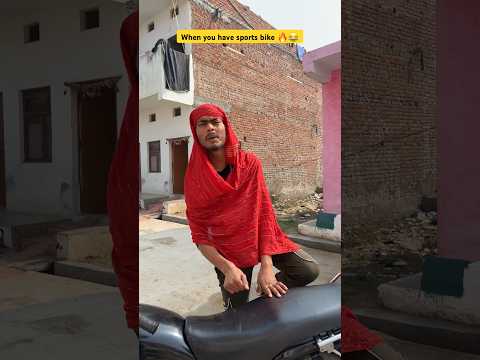 Sport bike our gharwale 🔥😂👨‍👨‍👧‍👦 Indian family #shorts #comedy #sportsbike #youtubeshorts