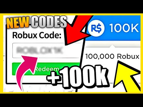 Robux Codes For 100k 12 21