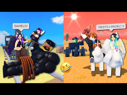 ¡MOMENTOS DIVERTIDOS en RIELES MUERTOS!🤣||ROBLOX|| (Sale mal xd)