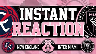 Raw Reaction: Inter Miami draws New England Revolution, 1-1