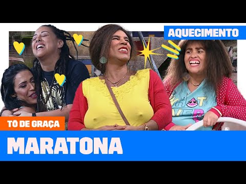 MARATONE a TERCEIRA SEMANA do AQUECIMENTO TÔ DE GRAÇA! | Aquecimento Tô De Graça | Humor Multishow