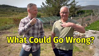 Building a Goat Pen 🐐 Spoiler: It's NOT Goat Proof! (yet) 😂