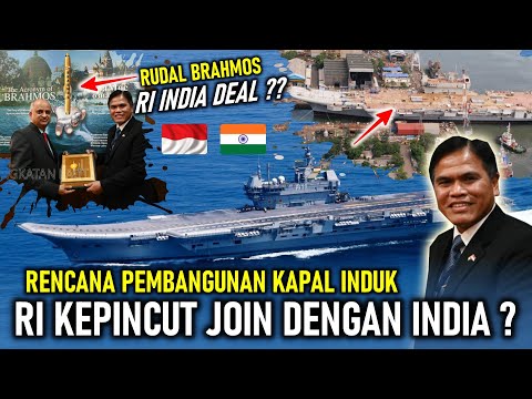 BANGUN KAPAL INDUK !! RI DISEBUT TERTARIK JOIN DENGAN INDIA, RUDAL BRAHMOS RI WAJIB DAPAT IZIN RUSIA