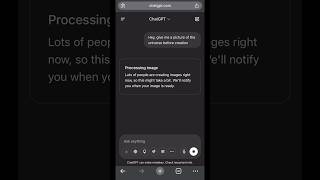 Picture of universe before creation #space #universe #astronomy #ai #chatgpt #shorts