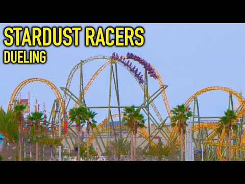 STARDUST RACERS with Riders, Dueling - Universal Epic Universe