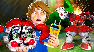 Can Gregory REPAIR Broken OG FNAF Animatronics?!