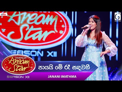 Payayi Me Ra Sandawathi (පායයි මේ රෑ සදවතී) Janani Imathma | Dream Star Season 12 | TV Derana