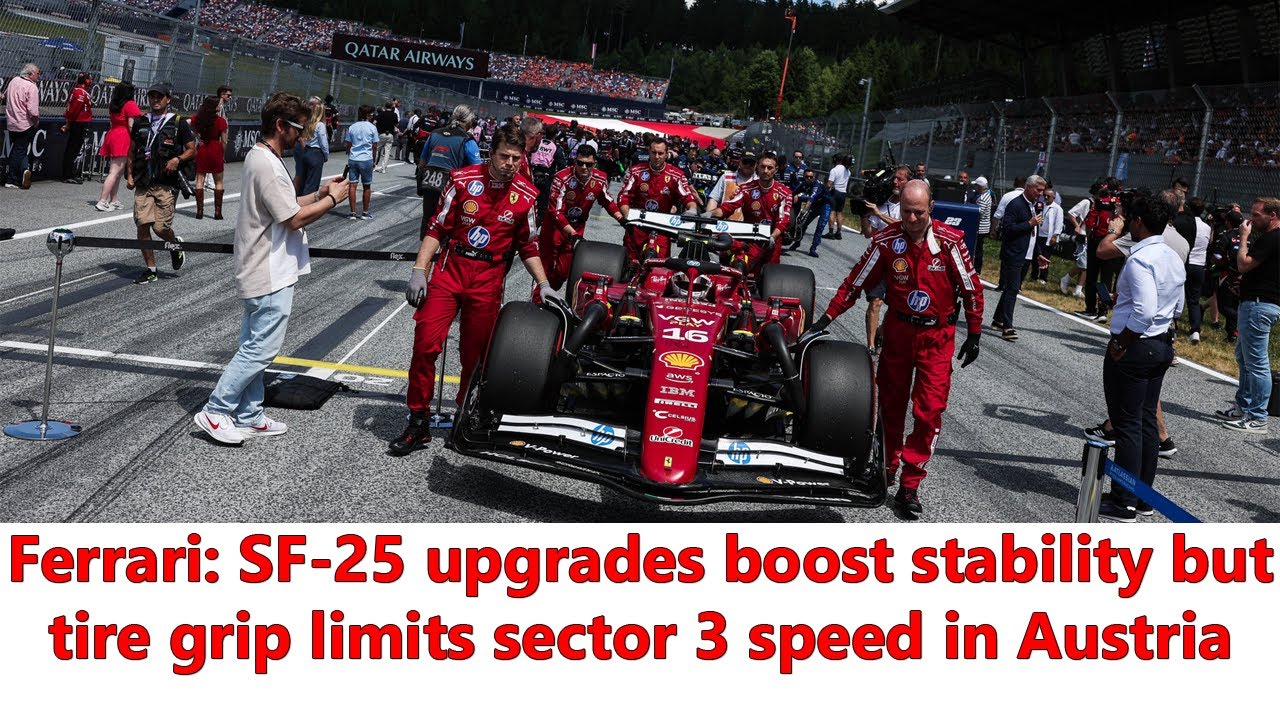 How Ferrari improved SF25 ride height and the time loss from 