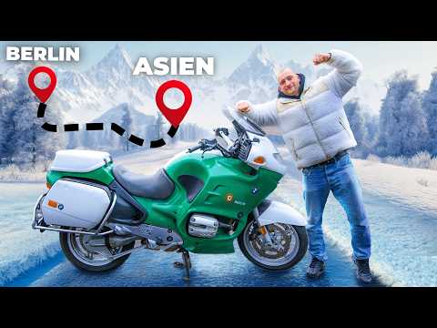 2500km Tour mit 1500€ alten Polizeimotorrad von Berlin nach Asien