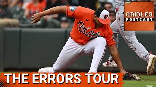 ORIOLES POSTCAST: Orioles Collapse vs Nationals AGAIN | Walks, Costly Error Sink Kyle Bradish