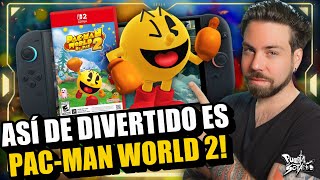🔥Así de DIVERTIDO es PAC-MAN WORLD 2 RE-PAC en SWITCH 2! Un Plataformas 3D Directo!