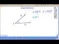 Naming Angles and Their Properties