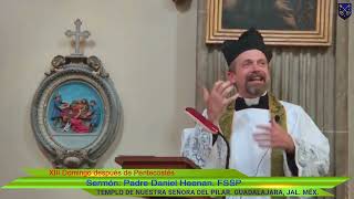Agradecemos a nuestro Señor? Homilía XIII dom.después de Pentecostés. 7 sep 2025. P. Daniel Heenan