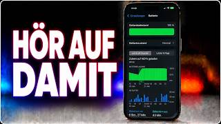 iPhone-AKKU: MACH DEINEN NICHT KAPUTT