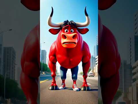 Honest Cow Beaten by Red Bull – The Shocking Village Trial! #aividiotu #minimax #Rabbittoonstv