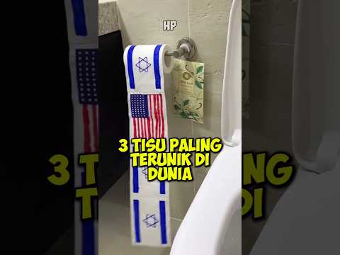 3 Tisu paling terunik di dunia! Nomor 3 aneh tapi keren!