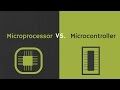Microprocessors vs Microcontrollers Concepts