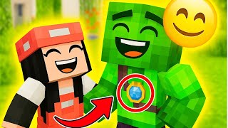 Shy Zombie Boy Finds His First Real Friend 😊 | Minecraft Animation