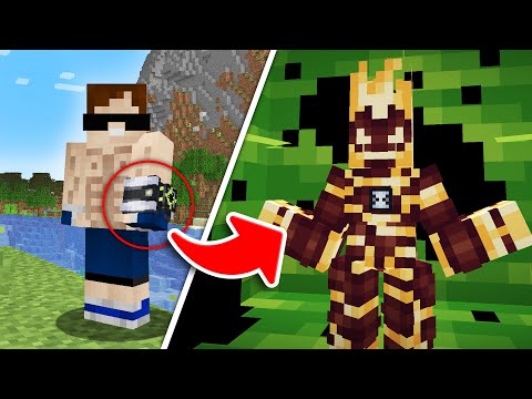 Minecraft AMA Ben 10 Uzaylılarına Dönüşebiliyorum!