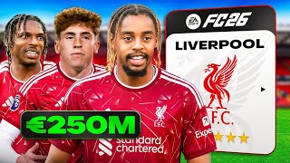 I Rebuild LIVERPOOL With NEW TRANSFERS For 2027!