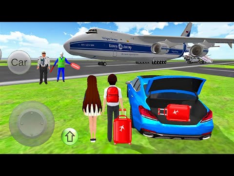 Car to Plane Travelling Experience🚘✈️ 3D Driving Class 2025 - Android Car Game Gameplay