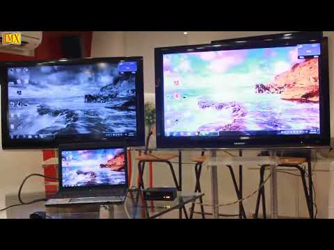 Connect your laptop to multiple screen