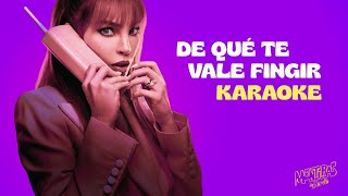 Mentiras: La Serie, Belinda, Mariana Treviño, Diana Bovio - De qué te vale fingir (Karaoke)