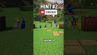 Guess the Minecraft Mob before Hint 4 | Part 7  #minecraft #shorts #challenge