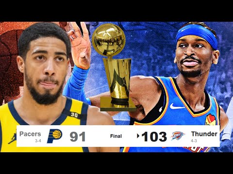 Oklahoma City Thunder BEAT Pacers In Game 7 To Win NBA Finals