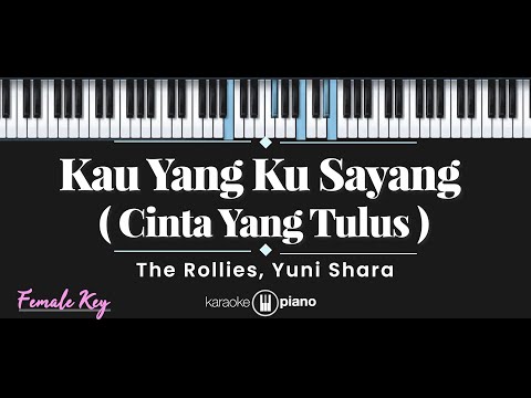 Kau Yang Ku Sayang (Cinta Yang Tulus) – The Rollies, Yuni Shara  (KARAOKE PIANO – FEMALE KEY)
