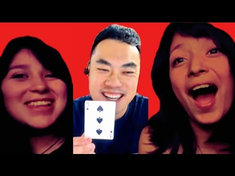 Magic tricks for strangers on OME.TV