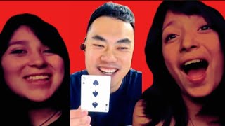 Magic tricks for strangers on OME.TV