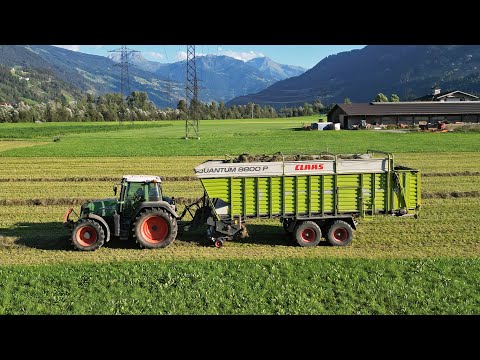 Grass Silage in the Alps | Fendt 714 + Claas Quantum 8800 | 2024