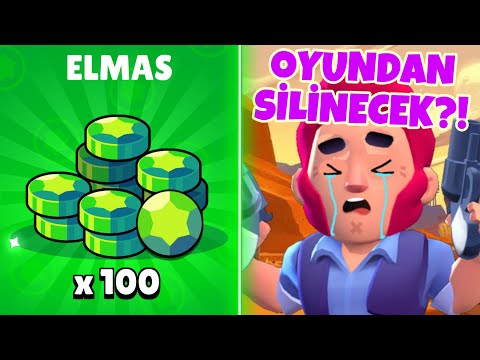 MELEK HEDİYESİNDEN 100 ELMAS ÇIKARDIM! | COLT OYUNDAN KALDIRILABİLİR! Brawl Stars