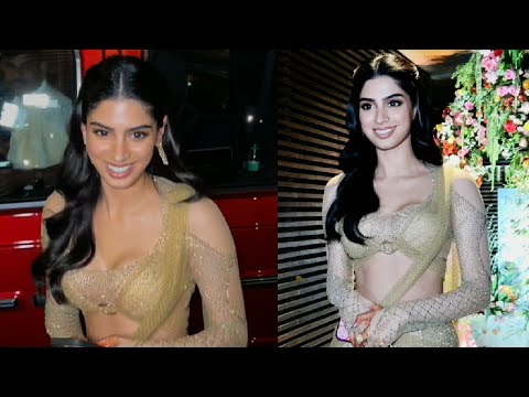 Khushi Kapoor Attends Aaliyah Kashyap's WEDDING Function