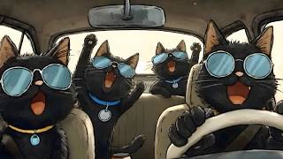 Cat Jazz Drive – Relaxing Jazz Music for Driving with Cool Cats.