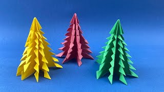 Come Fare un Albero di Natale 3D in Carta 🎄 | Tutorial Facile